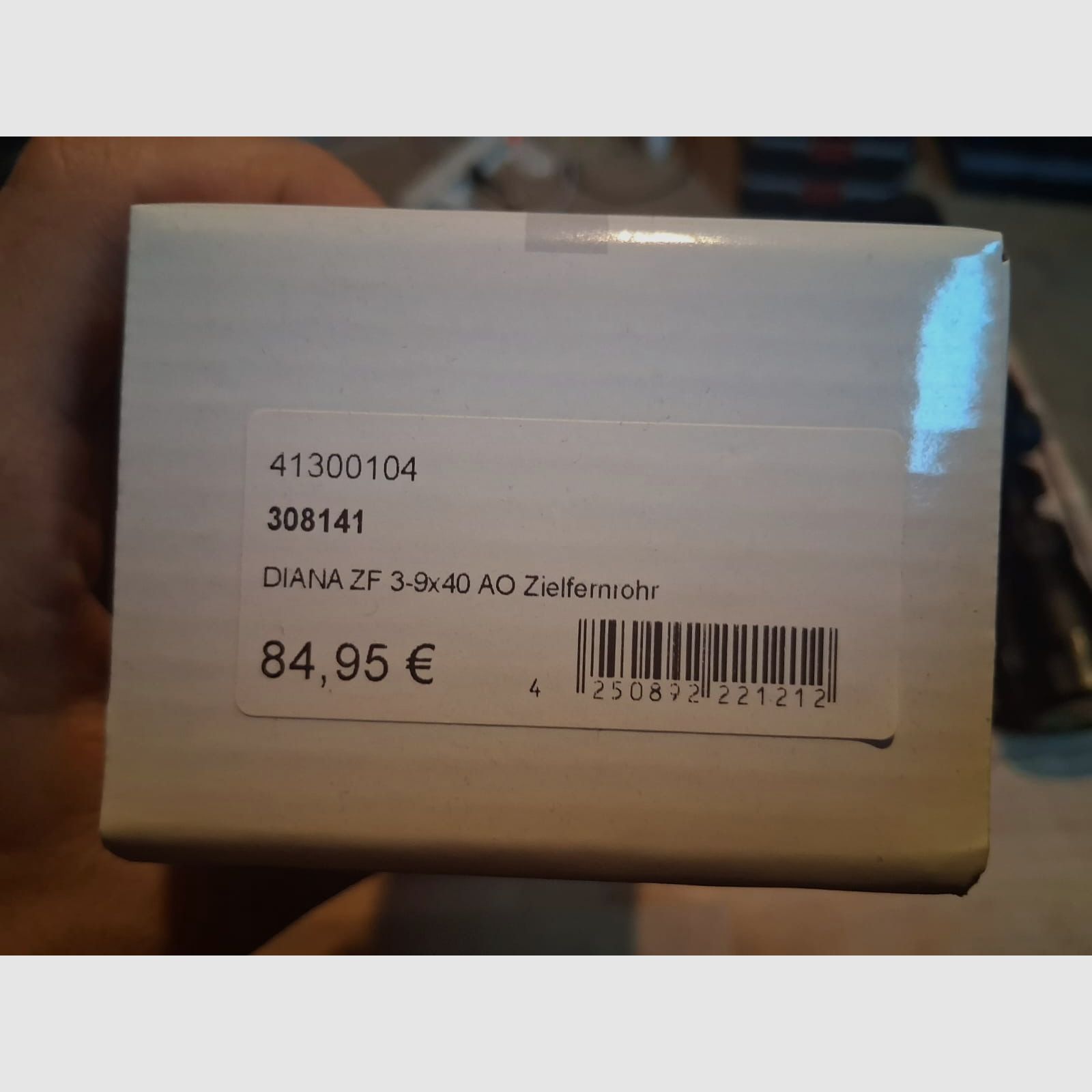 Zielvisier, Optik mit 3-9X40 Vergrößerung