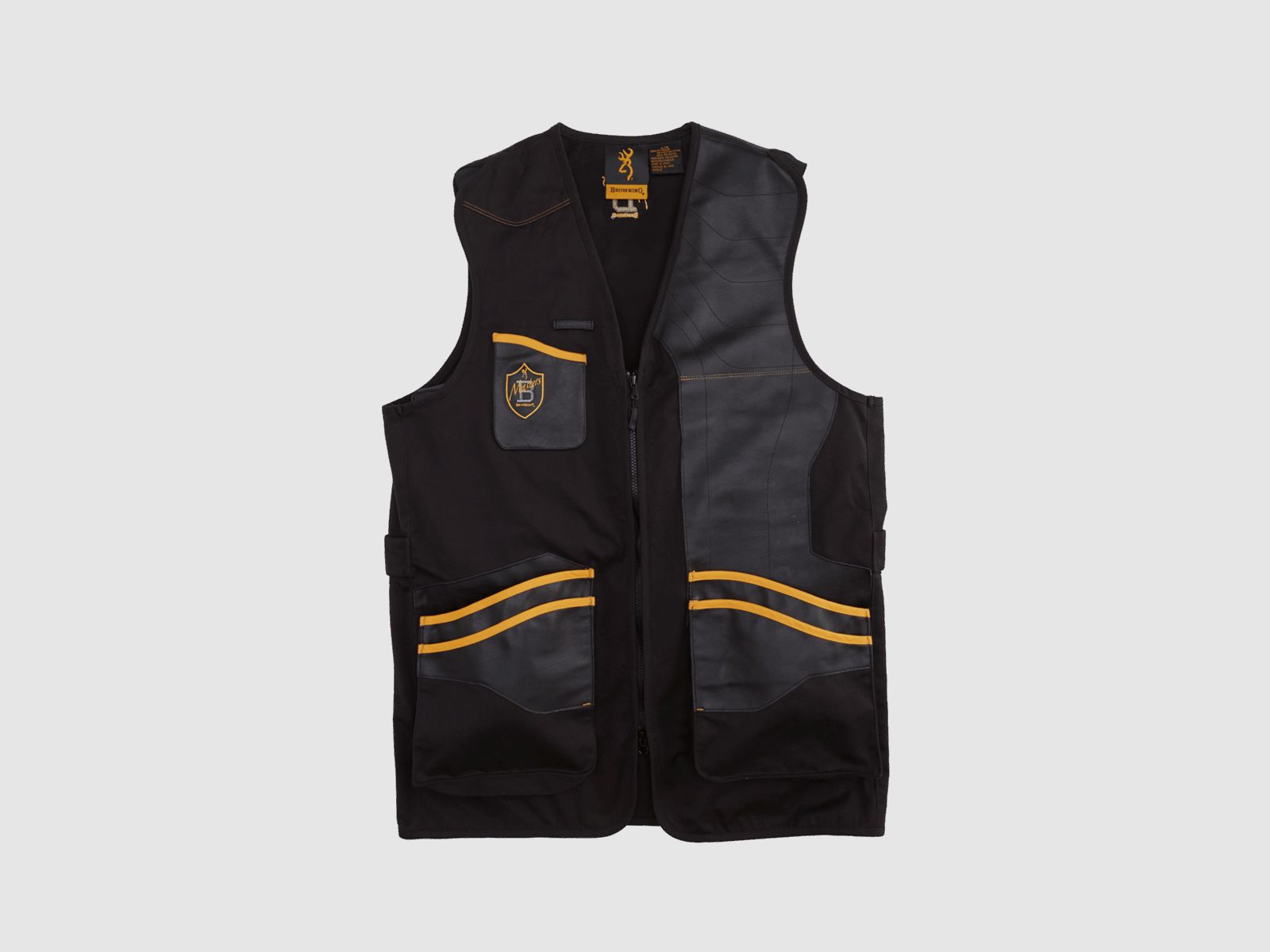 Chaleco de tiro, Browning, para zurdos, Masters 2 LH, negro, S, imagen 3 de 4