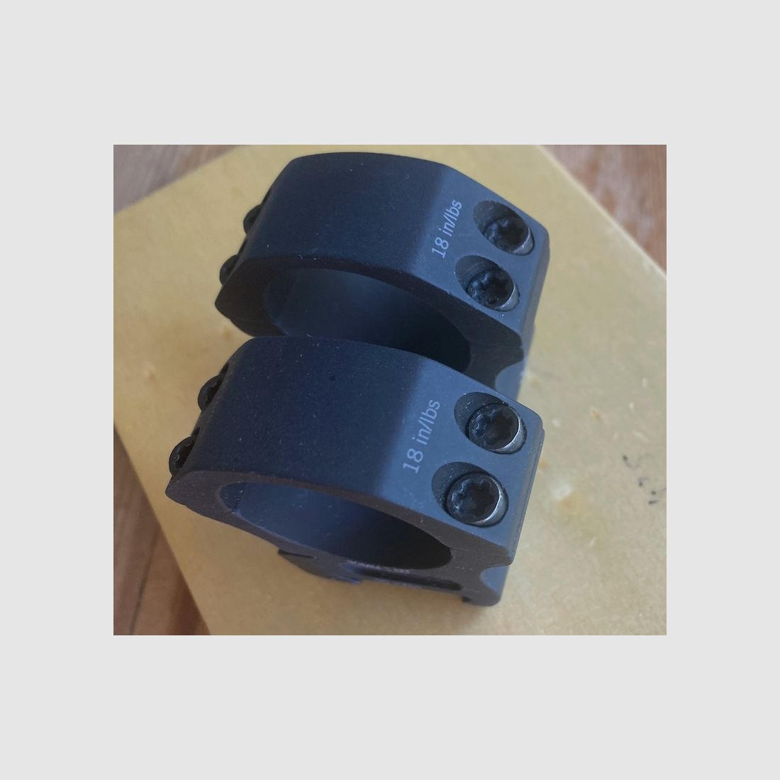 Anillas de montaje Vortex Pro 30mm 10mm altura de silla ¡en estado top!