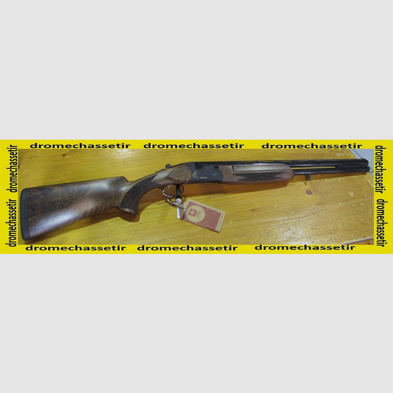 Fucile sovrapposto ATA Arms Woodcock, 12/76, canna 61cm, espulsori, strozzatori intercambiabili, immagine 2 di 8