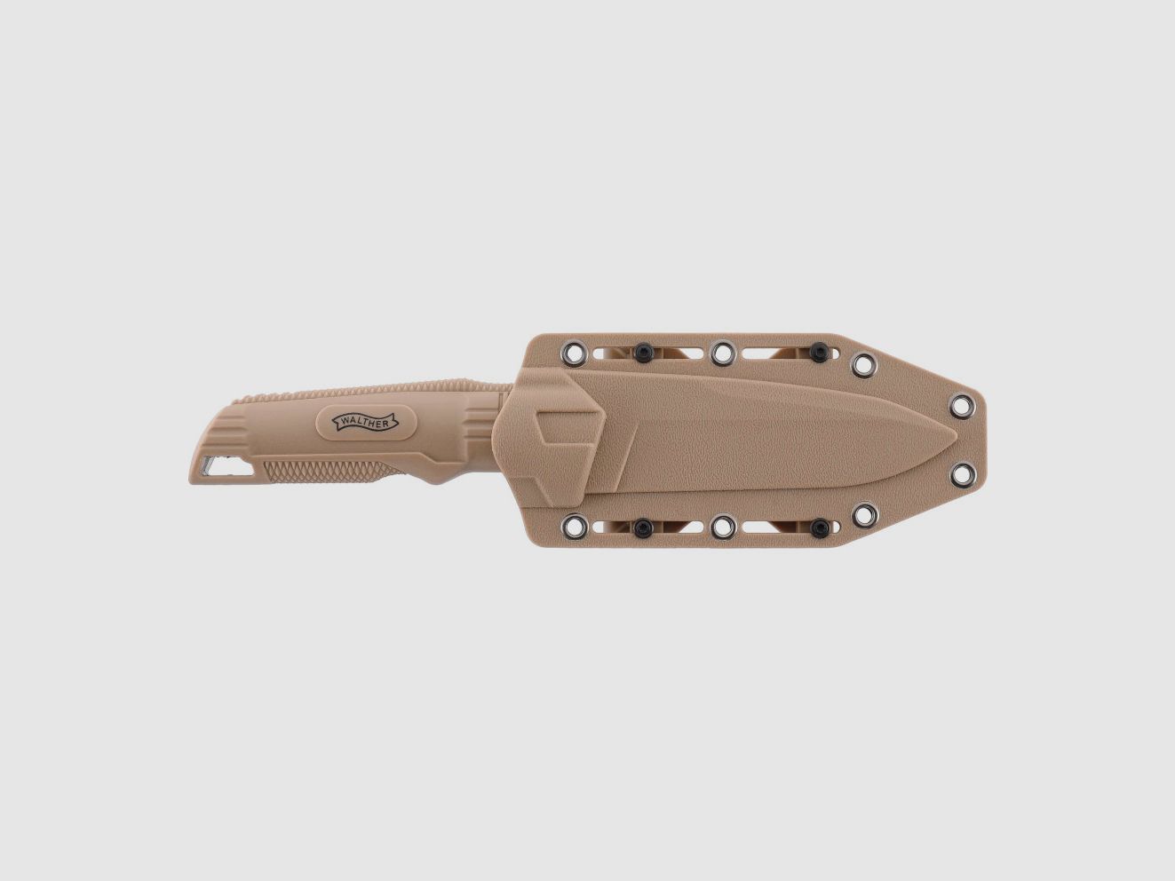 Coltello Walther Buk Lama Fissa Nera FDE, immagine 3 di 4