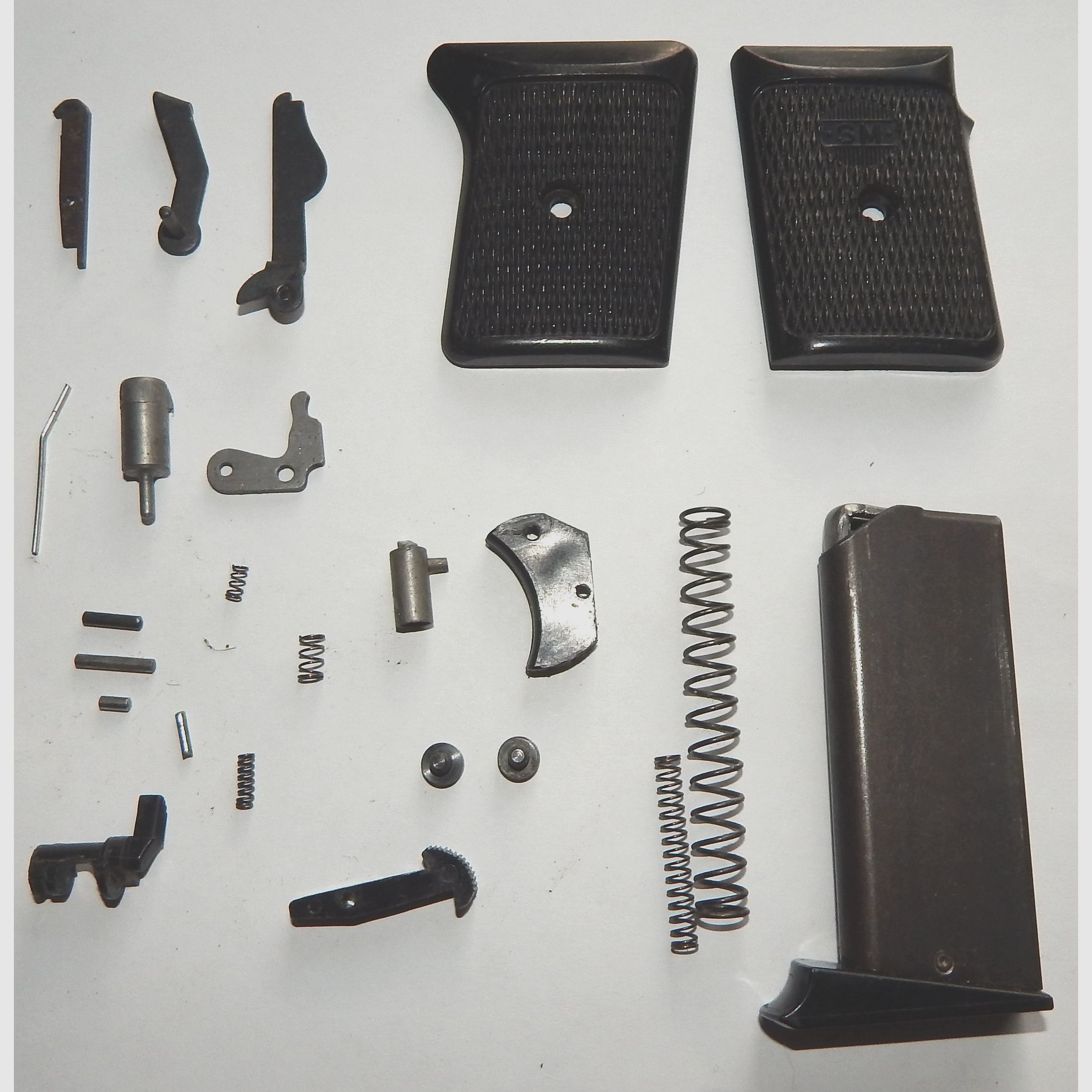 Ersatzteile für Pistole SM 10, 8 mmK