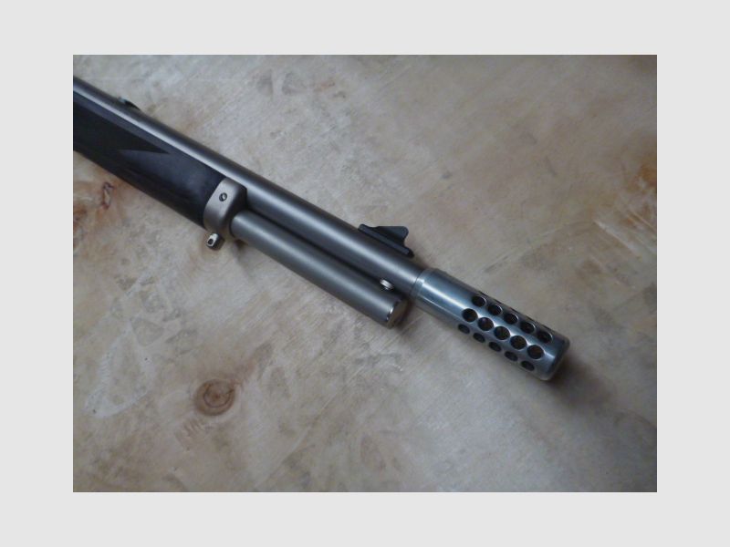 MARLIN 1895 Trapper Edelstahlbüchse mit fester Mündungsbremse Kaliber 45-70 Govt, Bild 6 von 9