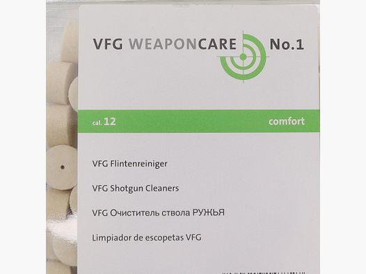 VFG Running Cleaner ''Comfort'' - Cal. 12 (100 pcs.)