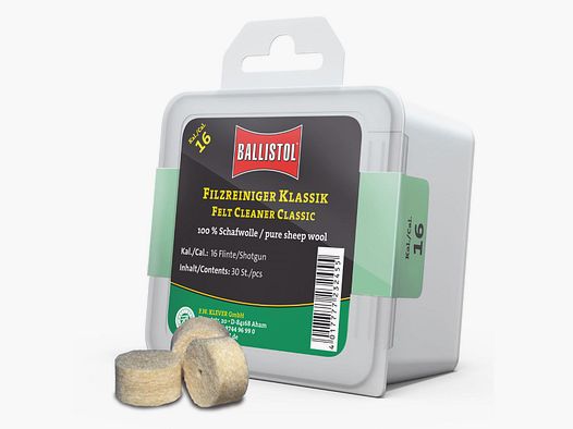 Ballistol nettoyant en feutre Klassik / 30 pièces