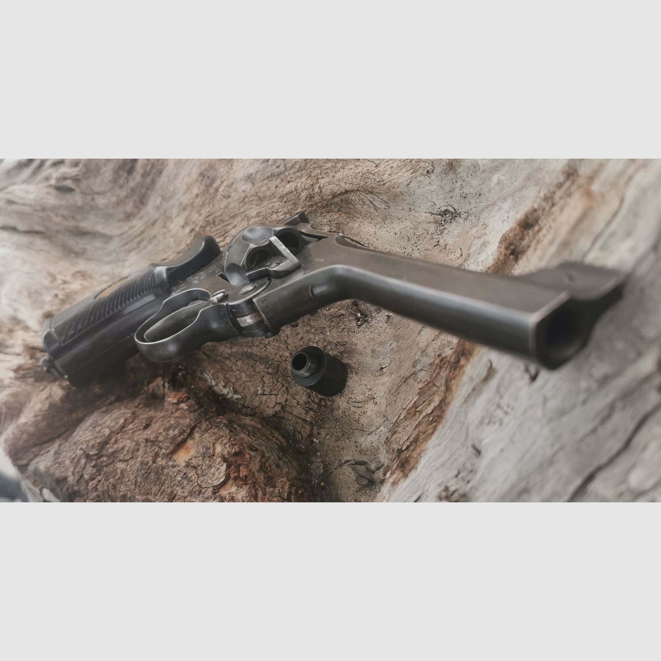 Enfield No.2 MK I WKII oryginalny przerobiony na 9mm R Knall wolny od 18 roku życia