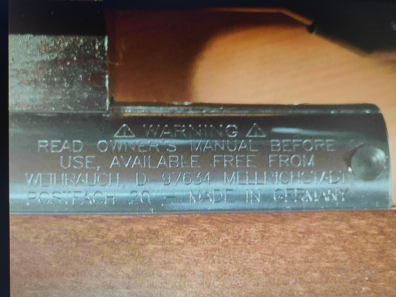 Weihrauch HW 35K Black Silence