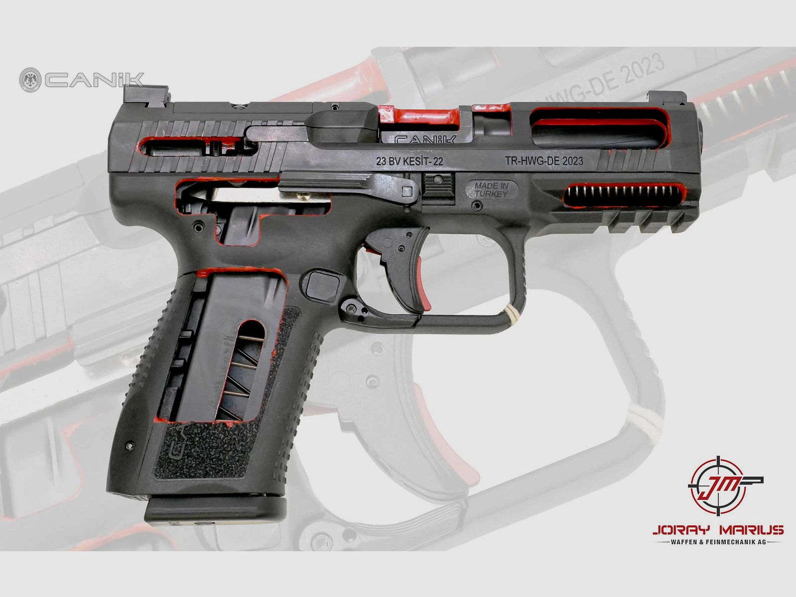 Canik TP9 METE-S Schnittmodell 9mm Para, Bild 1 von 2