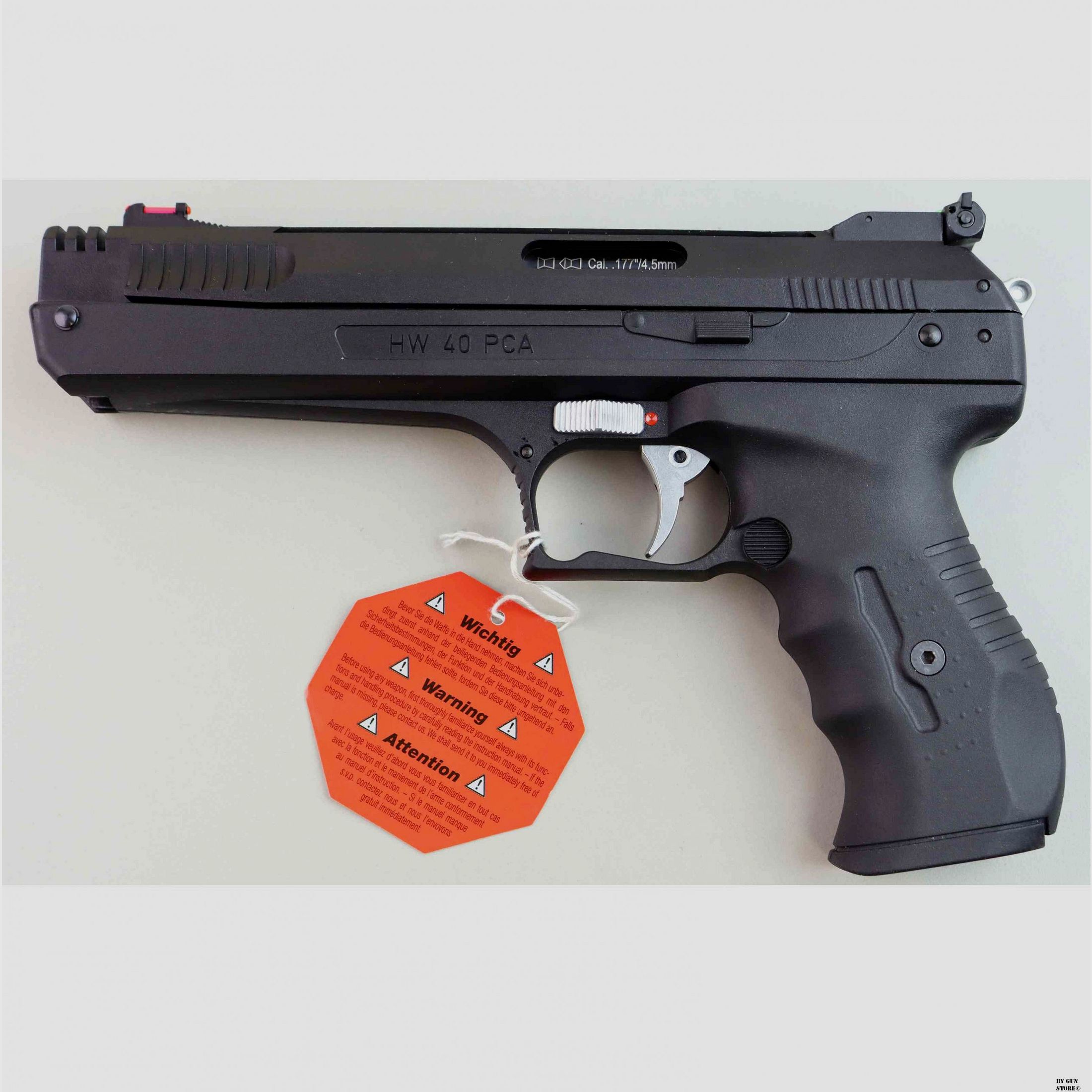 Pistolet pneumatyczny Weihrauch mod HW40 PCA kal. 4,5, zdjęcie 1 z 3