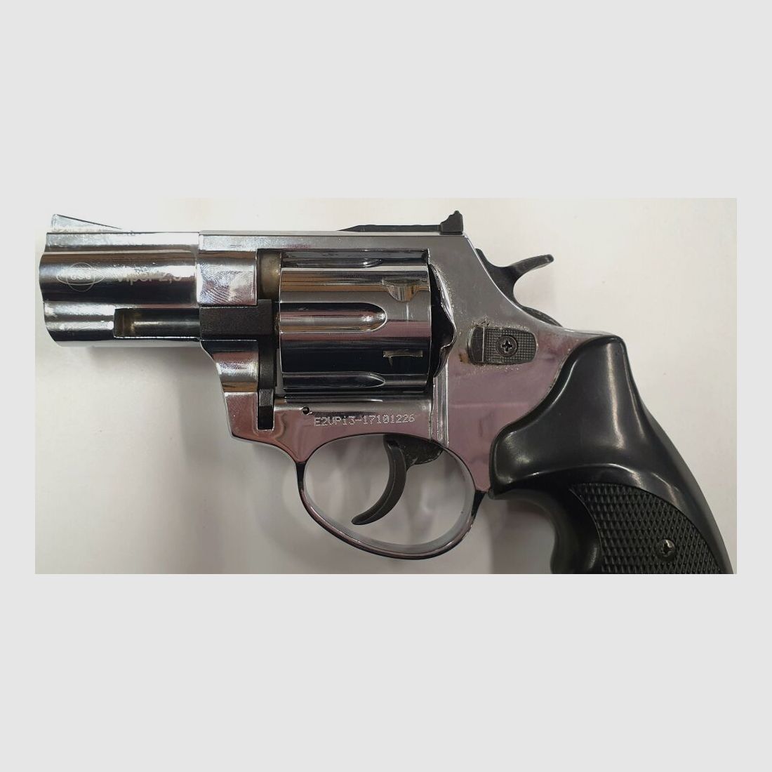 Revólver de detonación Ekol Viper 2,5'', 9mm R.K., cromado, usado