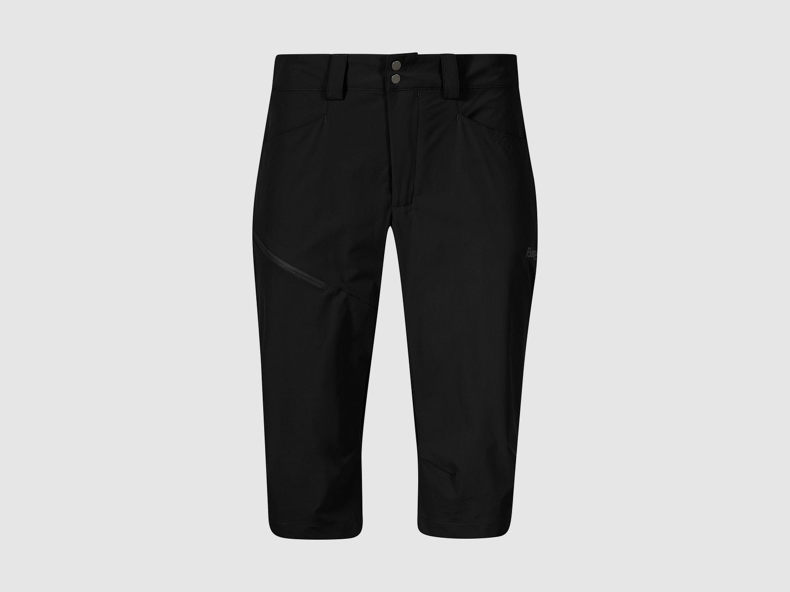 Bergans Vandre Light Softshell Long Shorts Women Black 38