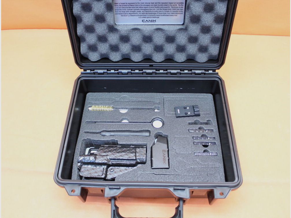 CANIK Ha.Pistole 9mmLuger CANIK TP9 SFx RIVAL-S Black 127mm Lauf, Verschluss Optic-Ready f. Red Dot Sight