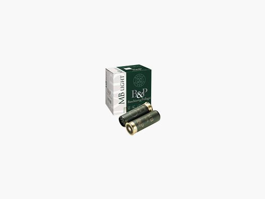Patrone B&P MB Light Kal. 12 / 70mm Nr. 6 30 g BJ Box mit 25 Stück