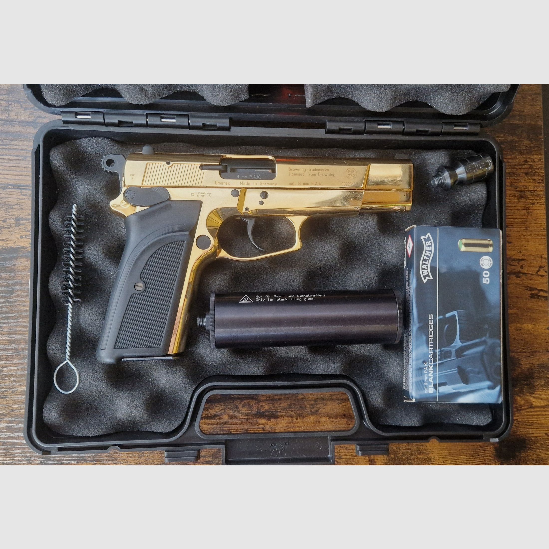 GPDA9 Schreckschuss Gold 