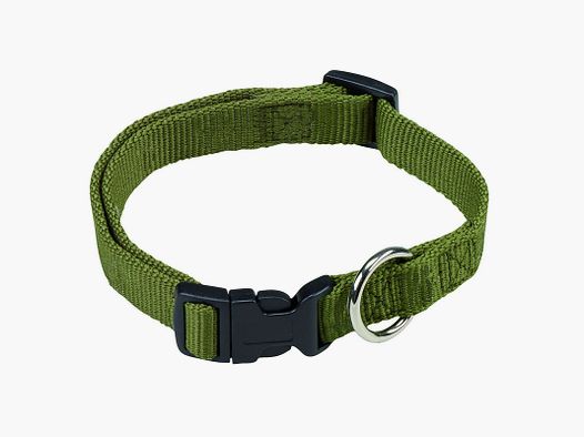 Honden Halsband olijfgroen