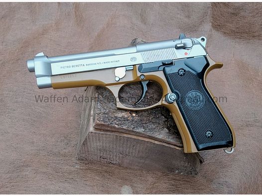 Beretta 92 FS en acier inoxydable modèle spécial