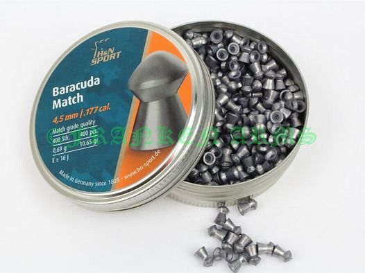 H&N	 Baracuda Match 4,51mm 400 Stück
