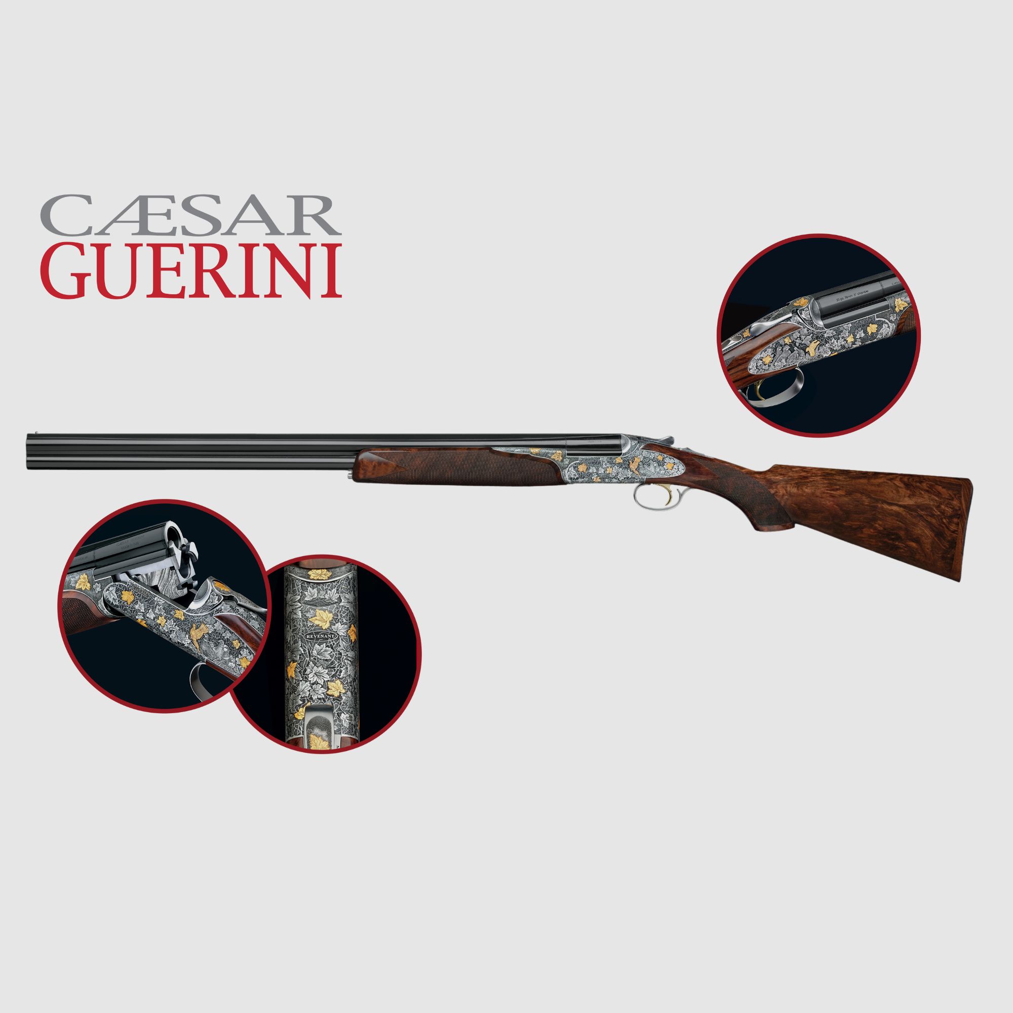 Caesar Guerini REVENANT Gold escopeta de doble cañón