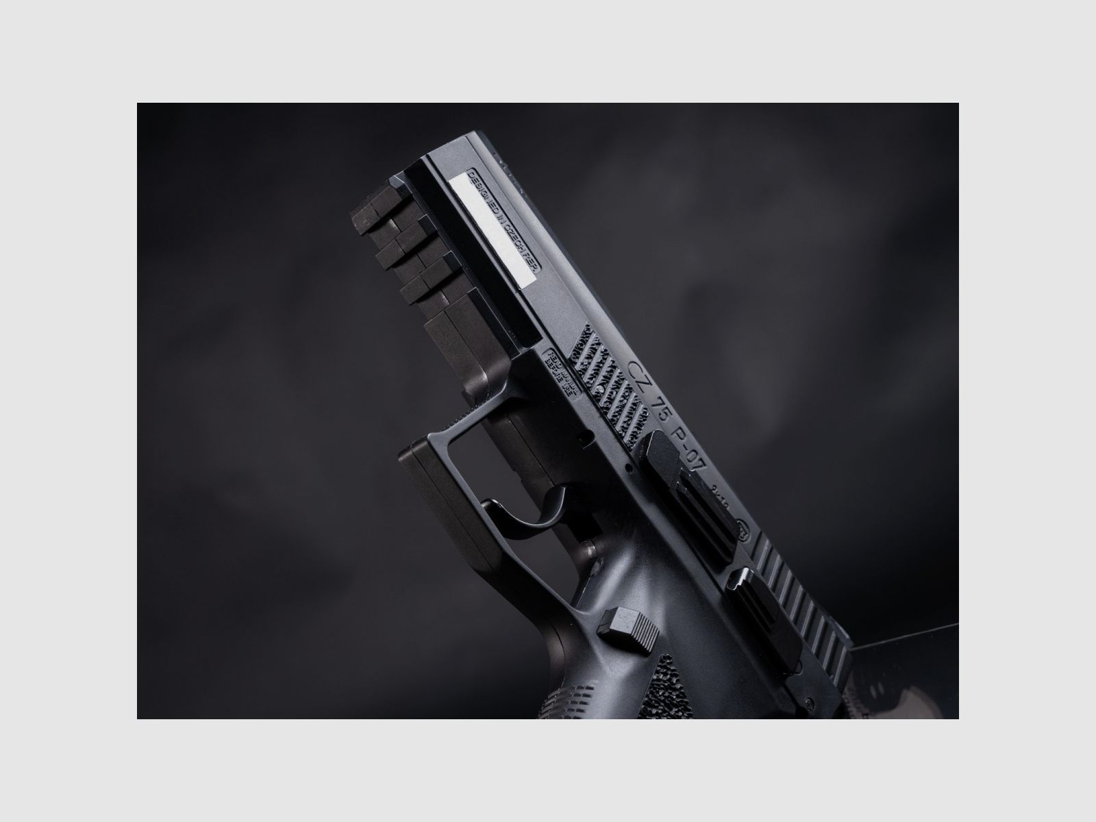 CZ 75 P-07 Duty Pistole Stahlkugel, Bild 8 von 11