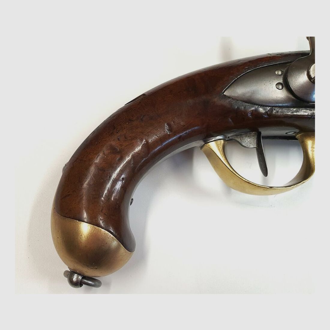 St. Etienne St. Etienne Vorderlader Pistole M 1822 T im Kaliber 17,7mm mit Perkussionsschloss, gebraucht