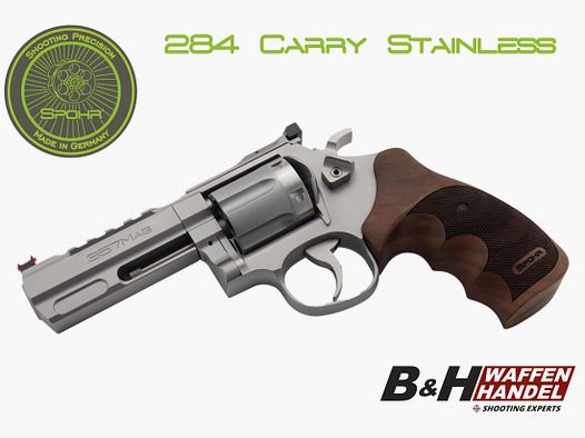  Spohr 284 Carry Stainless 4 Zoll Revolver Made in Germany