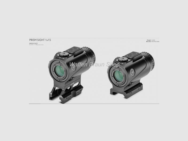 Hawke Prism Sight 1x15 Weaver / Micro T-2 FP