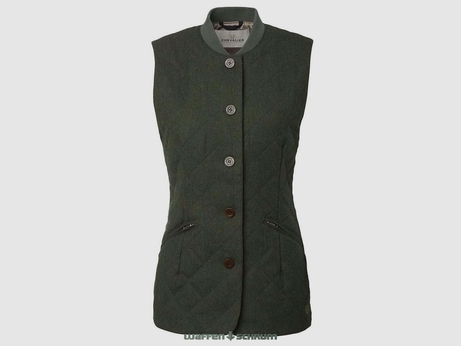 Chevalier Weste Tweed Allington Dark Green