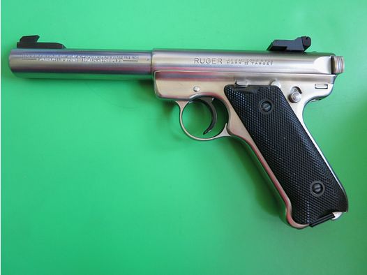 Sport pistol Ruger Mark II (MK 2) Target STS, .22 lfB, stainless     #31