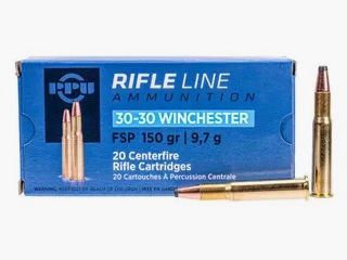 Büchsenpatronen PPU 30-30 Winchester FSP 9,7g,150gr !!!