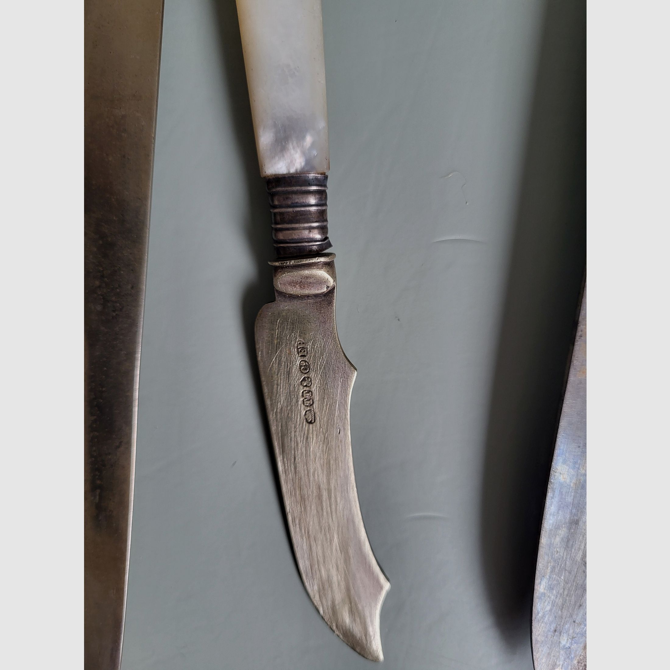 Conjunto de cuchillos - Daga - Toledo - Cuchillo plegable