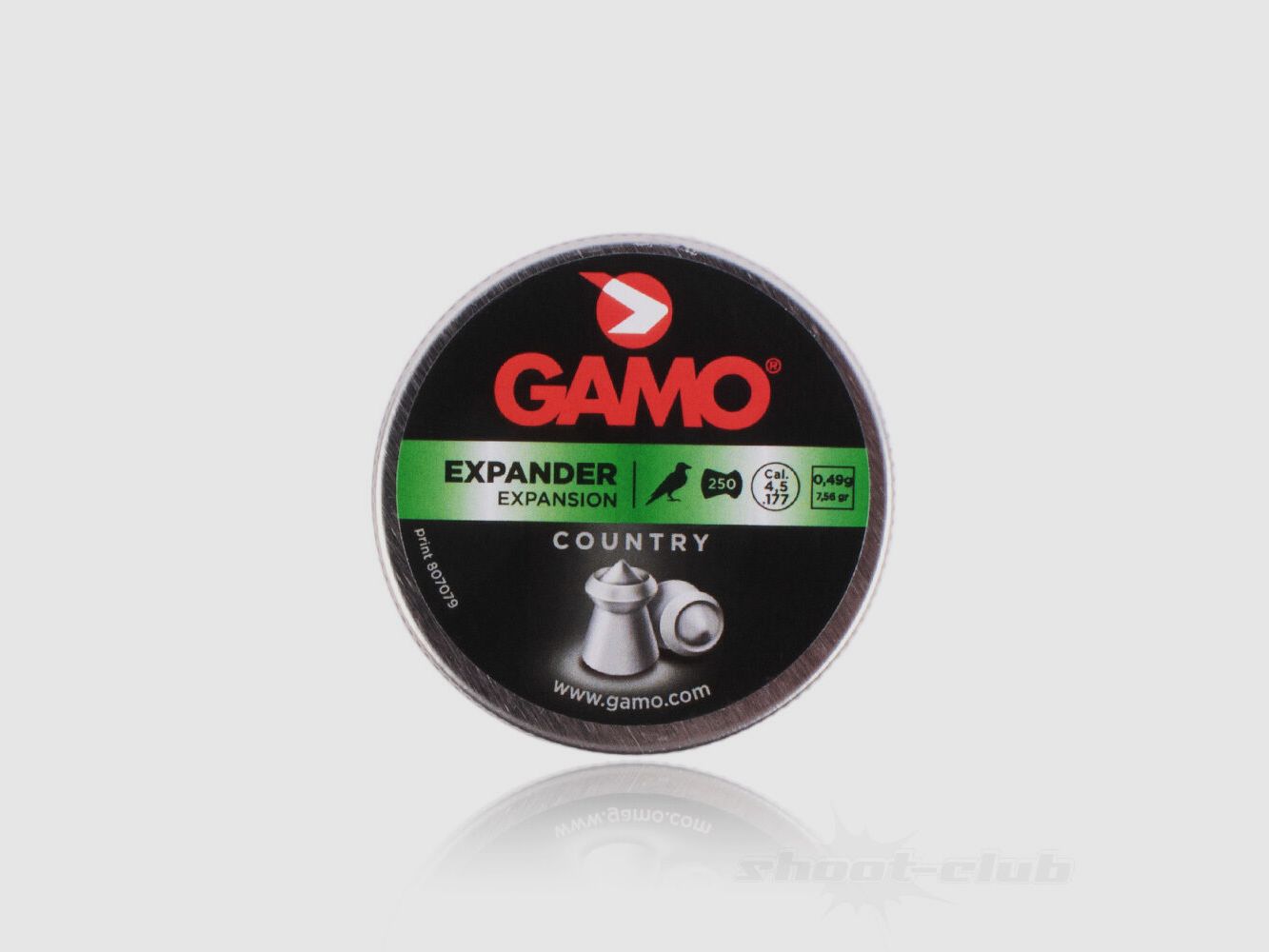 Gamo Expander Hohlspitz Diabolos 4,5mm / 0,49 g / 250 Stk