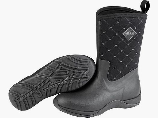 Muckboot Arctic Weekend Zwart/Quilt