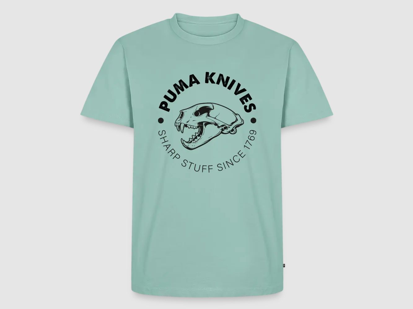 PUMA Men´s Premium T-Shirt "PUMA KNIVES Skull BW"