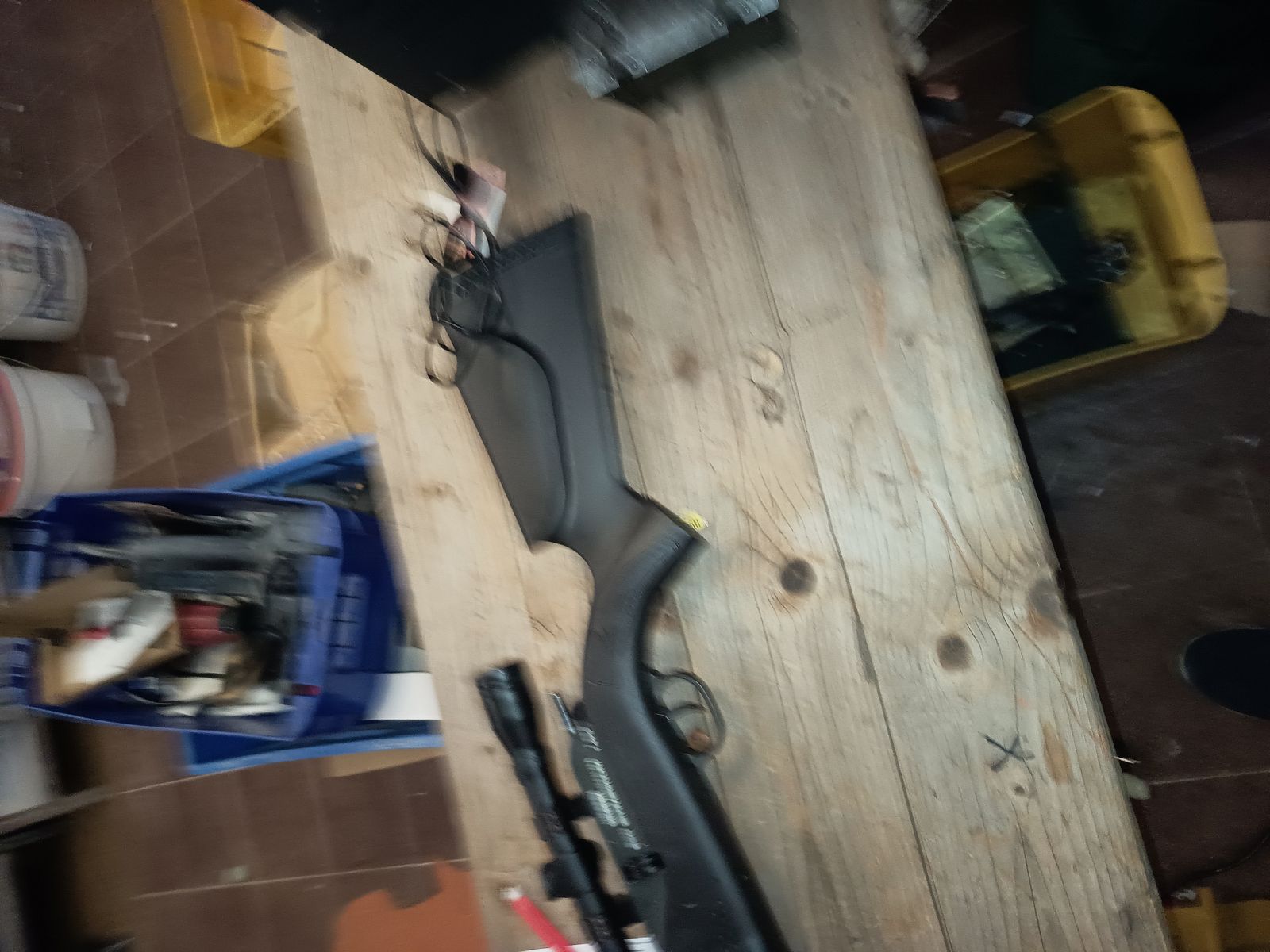 Bundle of airsoft 1 rifle 4 pistols with ammunition and gas cartridges