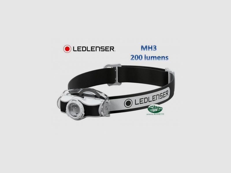 LED LENSER Stirnlampe MH3 - 200 Lumen