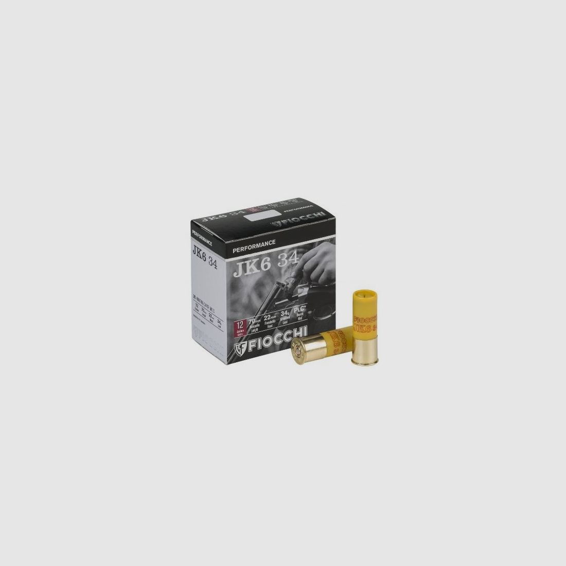 FIOCCHI JK6 34-PIOMBO 5/7/8/9-GRAMM 34-BOX 25 STK, Bild 1 von 3