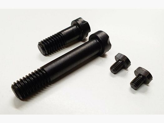 Schwaben Arms GmbH Set di viti Mauser K98 2x vite di sistema / vite di cassa (corta/lunga) 2x vite di sicurezza