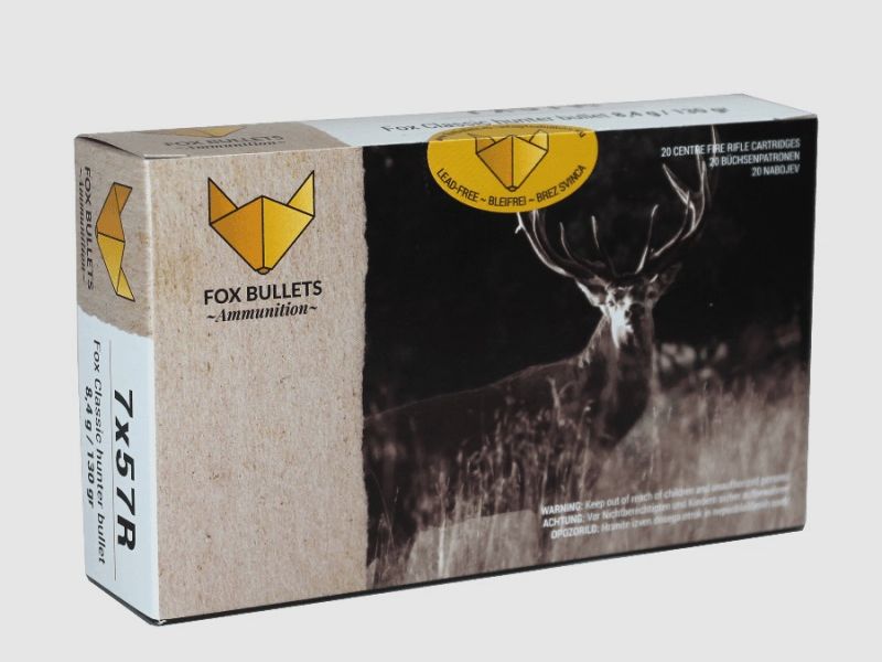Fox Classic Hunter 7.57 R 8.4g, image 1 sur 2