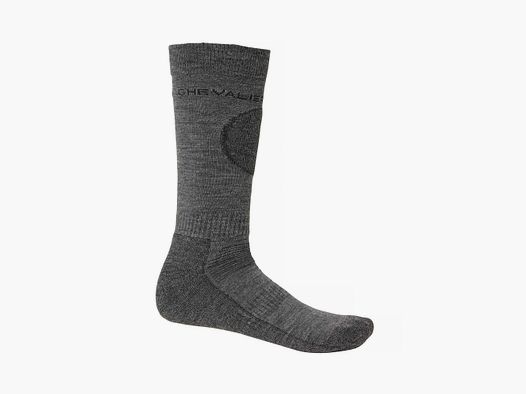 Chevalier Socken Merinowolle, 37/39, Anthrazit