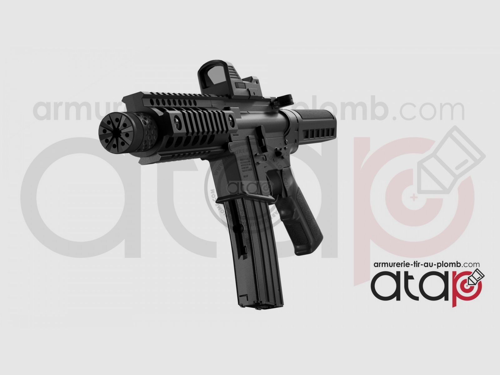 Vollautomatisches Maschinenpistole Crosman A4-P mit Stahlkugeln 4,5 mm, Bild 5 von 6