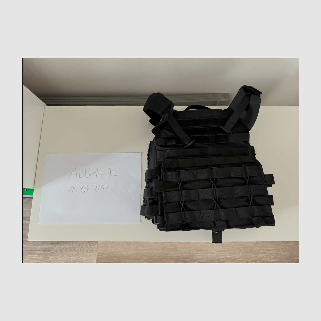 Tactical Vest RUSH 2.0 + Dummy Platten + Magpouch - Schwarz