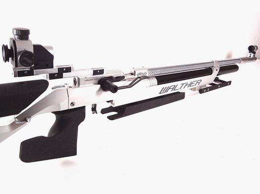 Walther LG 400 Alutec Competition Luftgewehr mit Linksgriff. 