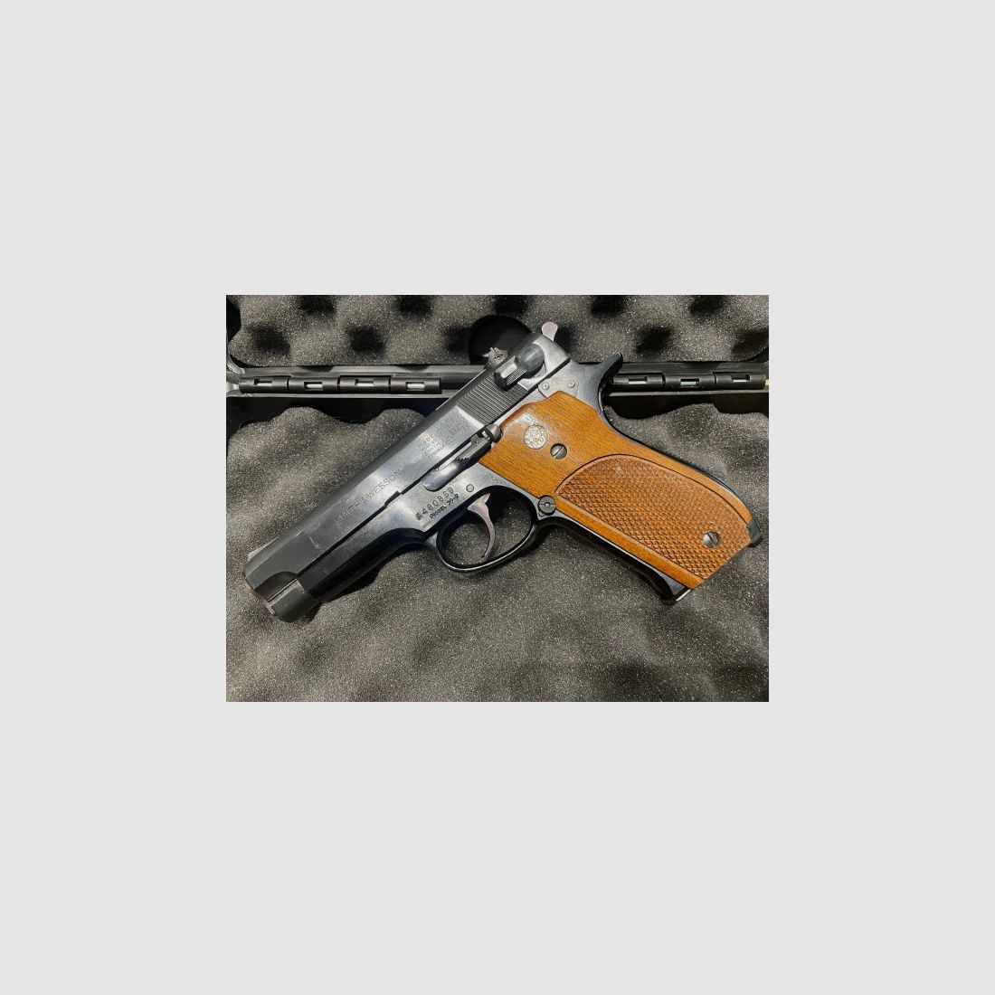 KUNDENWAFFE - HALBAUTOMATISCHE PISTOLE - SMITH & WESSON 39-2 - 9MM LUGER