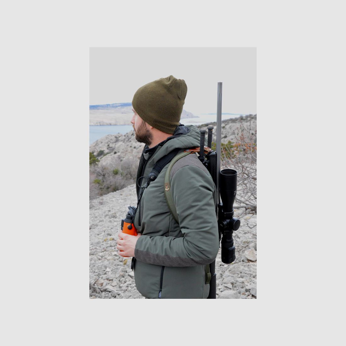 Riserva Dubbele Geweerriem Cordura Groen, afbeelding 2 van 3