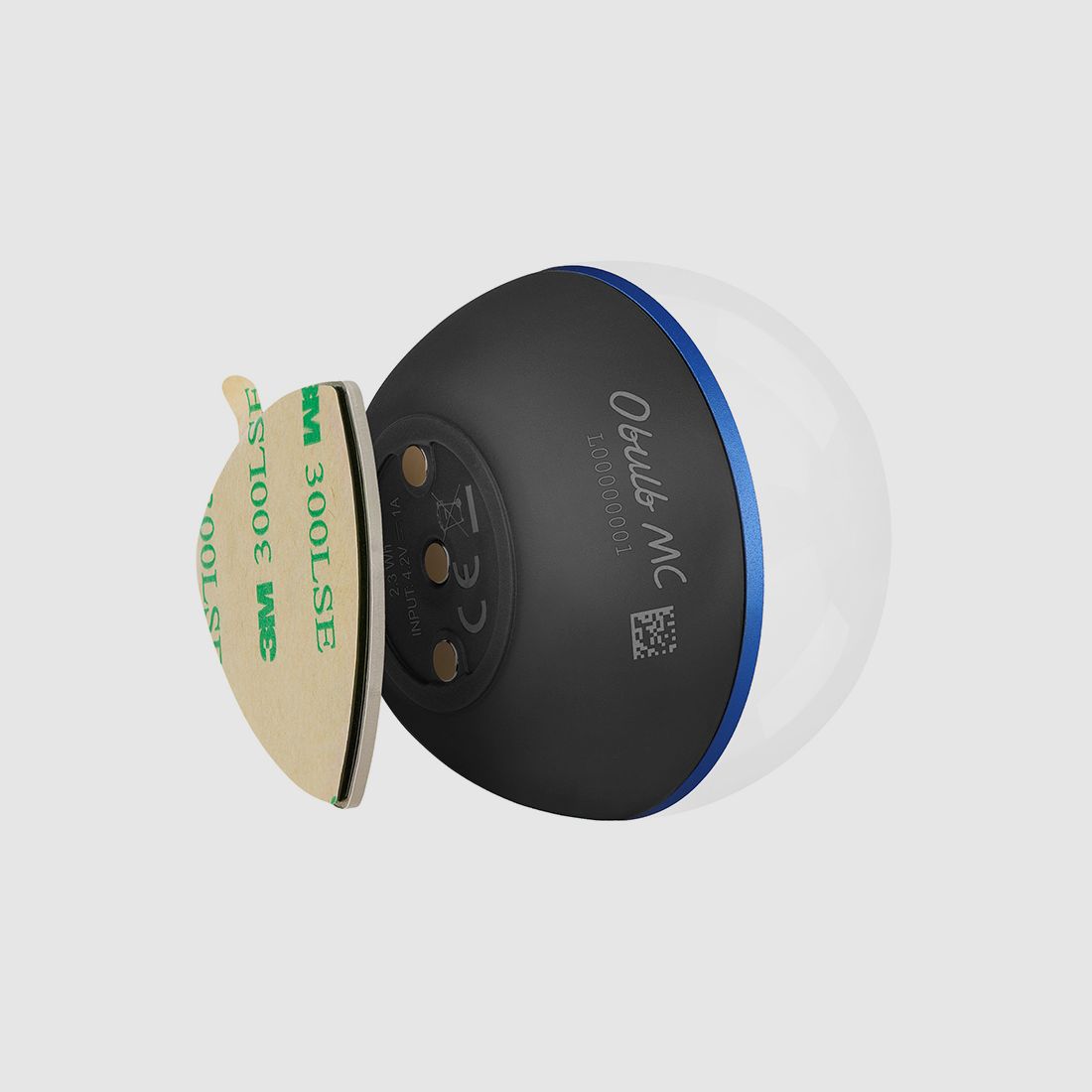 Lumière LED portable Obulb MC avec base magnétique Olight blanche, image 2 sur 21