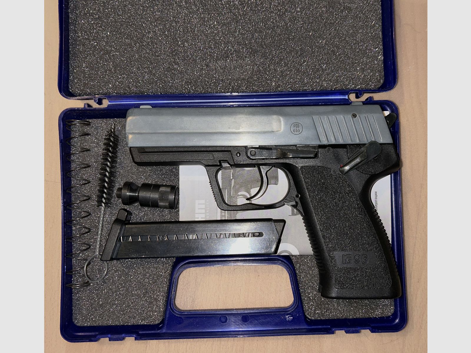 Röhm RG96 PTB 699 mit Koffer und Zubehör
