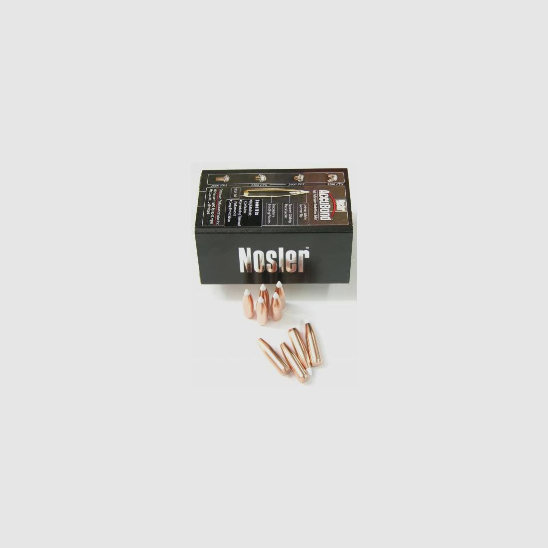 NOSLER pociski ACCUBOND kal.284 (7mm) - 140gr. 59992