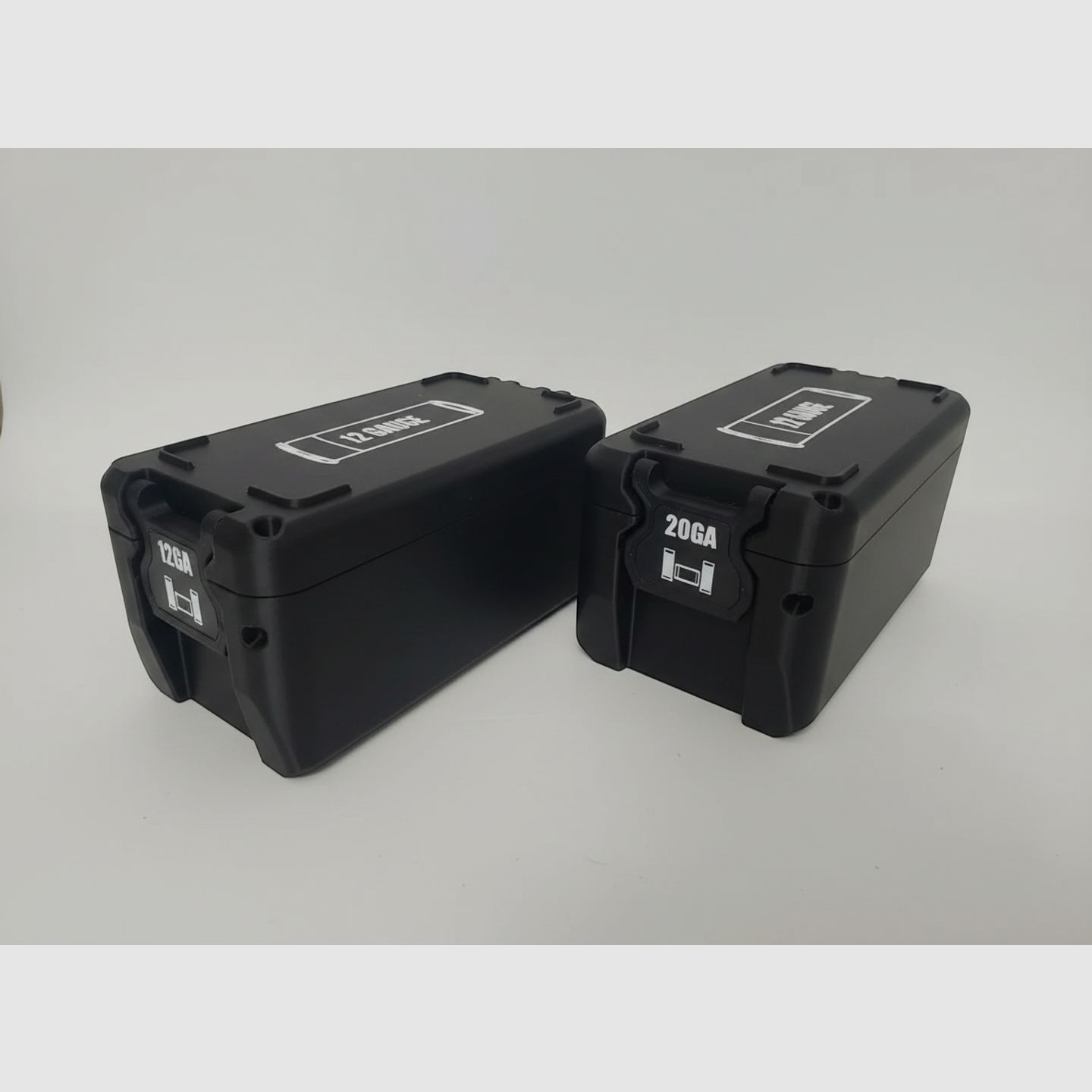 Filamelt Munitionsbox / 20 Gauge / 'Klapp- / Rastdeckel' / Patronenbox, Ammo Box