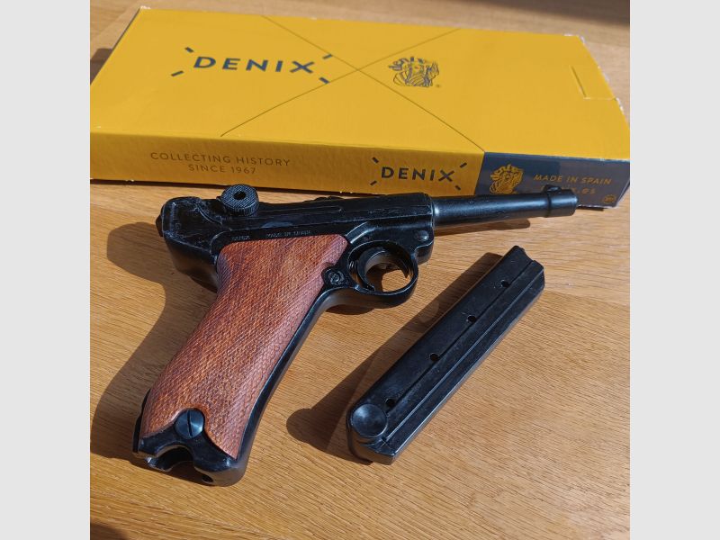 Denix Luger Pistole PO8 Deko Replika M-1143 Parabellum