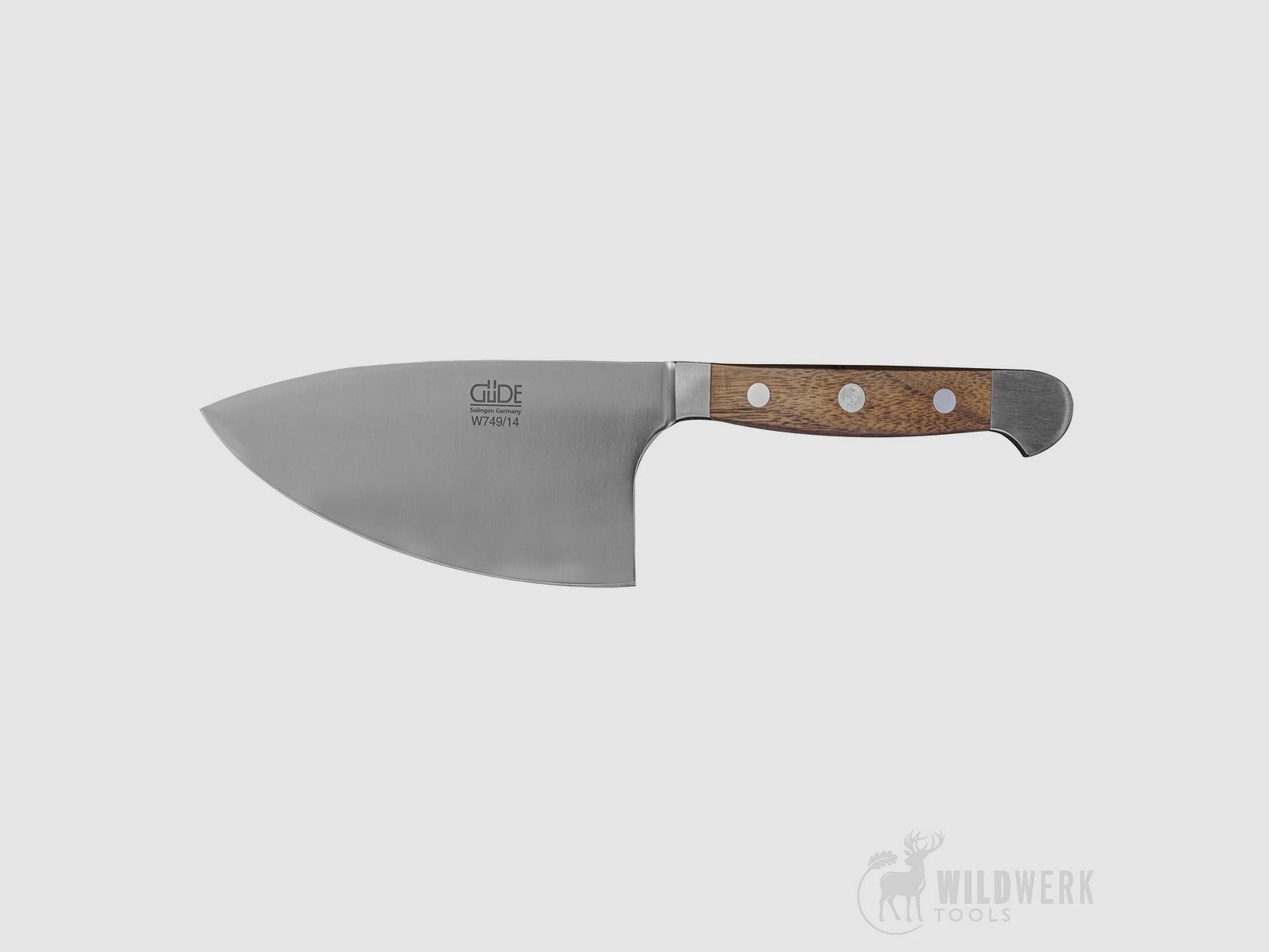 Güde Herb Knife "Shark" Alpha Walnut